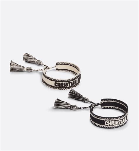 dior black bracelet|christian Dior bracelet selfridges.